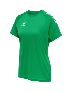 hmlCORE XK CORE POLY TEE  S/S WOMAN / Interlock-Stoff