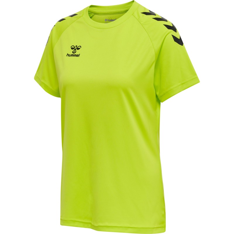 hmlCORE XK CORE POLY TEE  S/S WOMAN / Interlock-Stoff