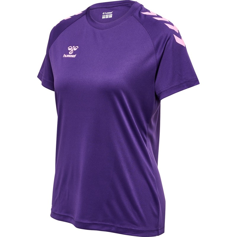 hmlCORE XK CORE POLY TEE  S/S WOMAN / Interlock-Stoff