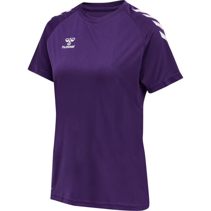 hmlCORE XK CORE POLY TEE  S/S WOMAN / Interlock-Stoff