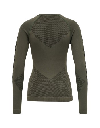 HUMMEL FIRST SEAMLESS JERSEY L/S W / Nahtlose Verarbeitung und körperbetontes Design