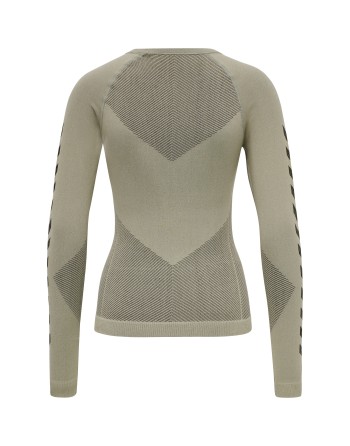 HUMMEL FIRST SEAMLESS JERSEY L/S W / Nahtlose Verarbeitung und körperbetontes Design