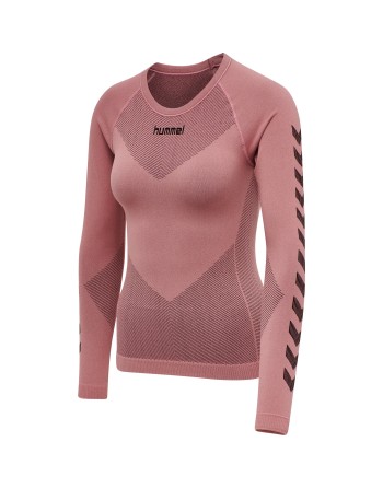 HUMMEL FIRST SEAMLESS JERSEY L/S W / Nahtlose Verarbeitung und körperbetontes Design