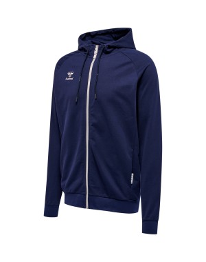 hmlMOVE GRID COTTON ZIP HOODIE