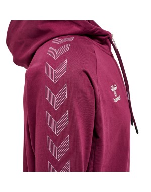 hmlMOVE GRID COTTON ZIP HOODIE
