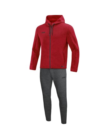 Jogginganzug Premium Basics mit Kapuze / Double-Tech-Knit