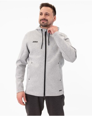 Kapuzenjacke Premium Basics / Double-Tech-Knit