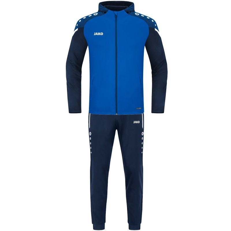 Trainingsanzug Polyester Performance mit Kapuze / Polyester-Fleece