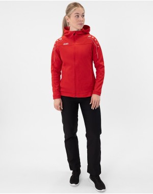 Kapuzenjacke Classico / Bonded-Polyester-Fleece