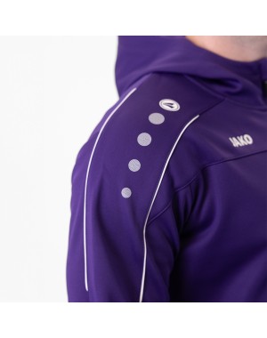 Kapuzenjacke Classico / Bonded-Polyester-Fleece