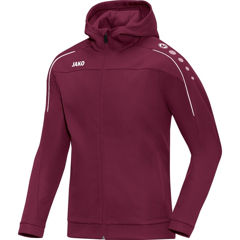 Kapuzenjacke Classico / Bonded-Polyester-Fleece