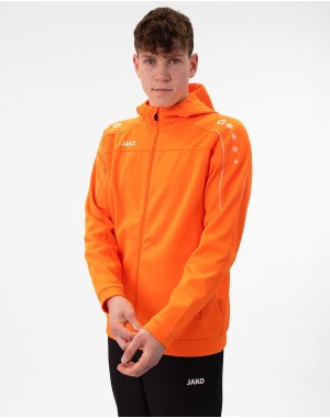 Kapuzenjacke Classico / Bonded-Polyester-Fleece
