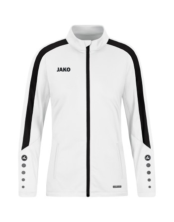 Polyesterjacke Power / Matt-Polyester-Tricot