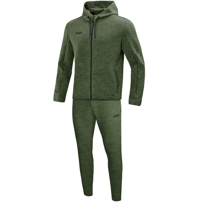 Jogginganzug Premium Basics mit Kapuze / Double-Tech-Knit