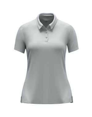 Polo Uni Damen / Polyester-Piquet