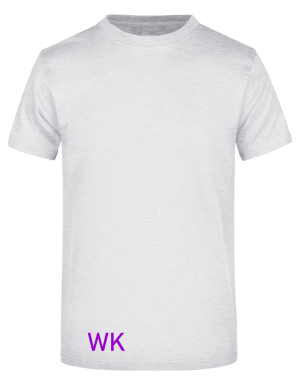 Textildruck Initialen