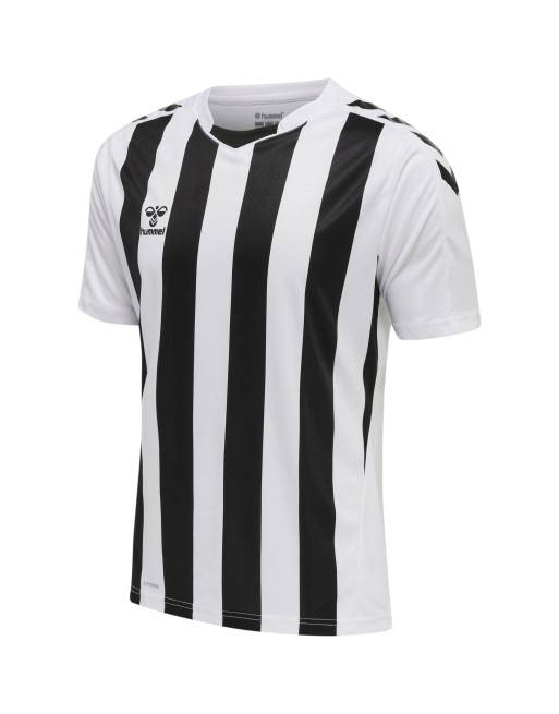 hmlCORE XK STRIPED JERSEY S/S / Interlock-Stoff