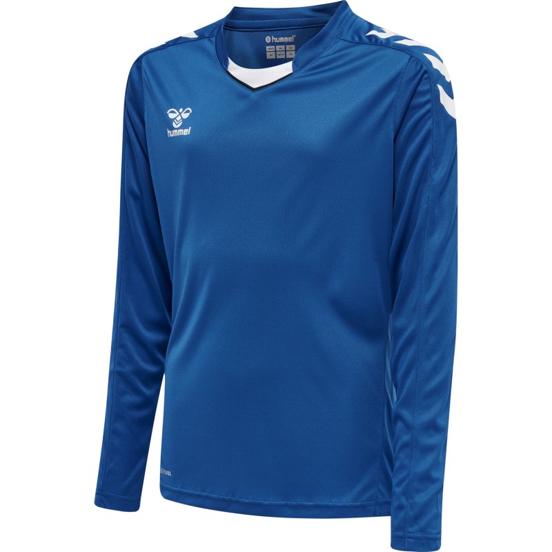 hmlCORE XK POLY JERSEY L/S KIDS / Interlock-Stoff